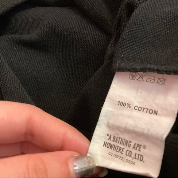 NWOT Authentic BAPE Black Shark Sweatshirt SZ XXL - Picture 4 of 9